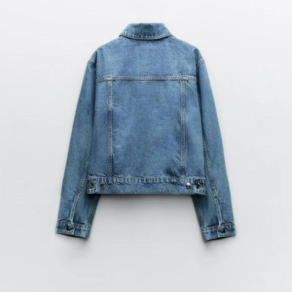 ZARA DENIM JACKET - Picture 4 of 6